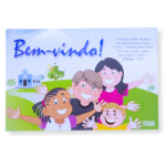 CArtão boas vindas menino -  frente